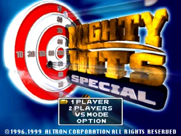 Mighty Hits Special (JP) screen shot title